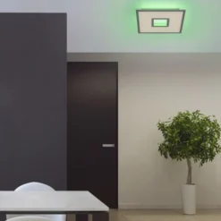 LED Panel, Cut-Out Design, 45x45 cm, RGBW, Fernbedienung