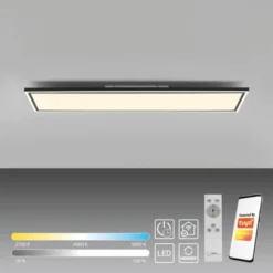 LED Panel, Deckenleuchte, dimmbar, App-Steuerung
