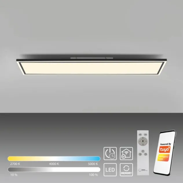LED Panel, Deckenleuchte, dimmbar, App-Steuerung