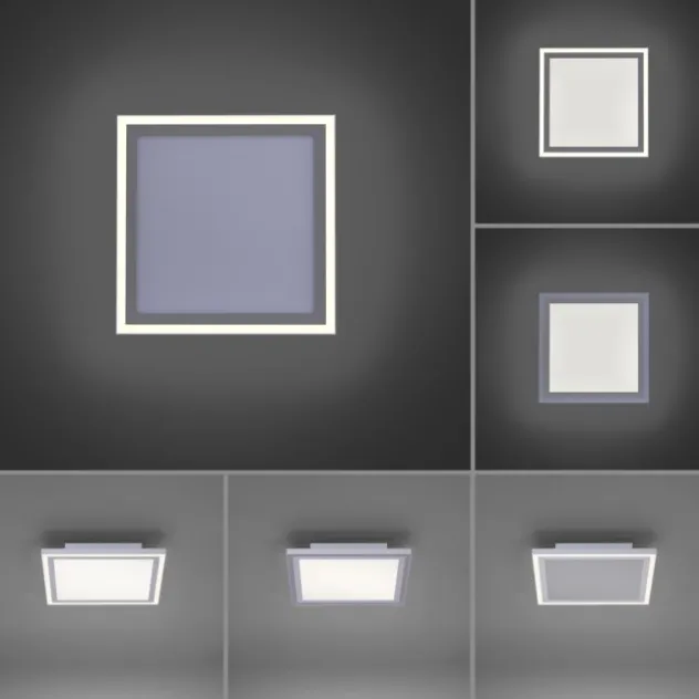 LED Panel, Deckenleuchte, weiß, dimmbar, Farbtemperatursteuerung