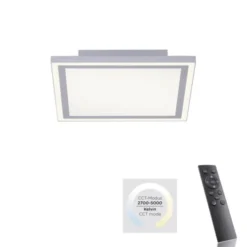 LED Panel, Deckenleuchte, weiß, dimmbar, Farbtemperatursteuerung