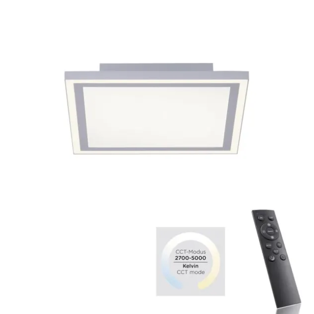 LED Panel, Deckenleuchte, weiß, dimmbar, Farbtemperatursteuerung