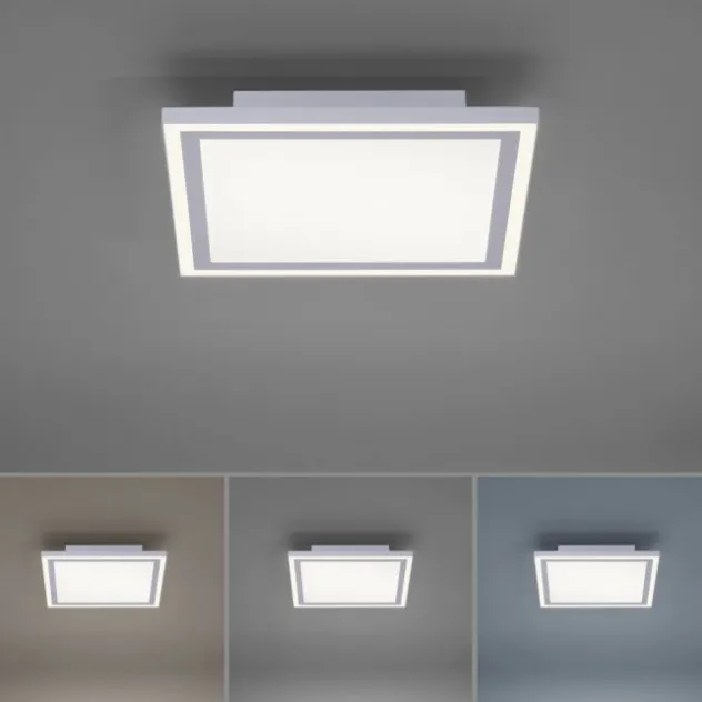 LED Panel, Deckenleuchte, weiß, dimmbar, Farbtemperatursteuerung