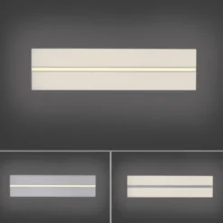 LED Panel, Deckenleuchte, 100x25cm, modern, Fernbedienung