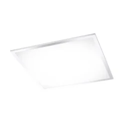 LED-Panel, Rahmen chrom , IP44, Badezimmer Panel, 45x45cm, CCT
