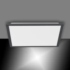 LED Panel, Rahmen schwarz, dimmbar, CCT Lichtfarbsteuerung, quadratisch