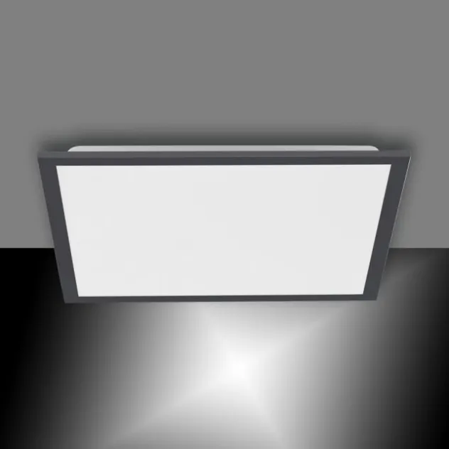 LED Panel, Rahmen schwarz, dimmbar, CCT Lichtfarbsteuerung, quadratisch