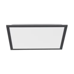 LED Panel, Rahmen schwarz, dimmbar, CCT Lichtfarbsteuerung, quadratisch
