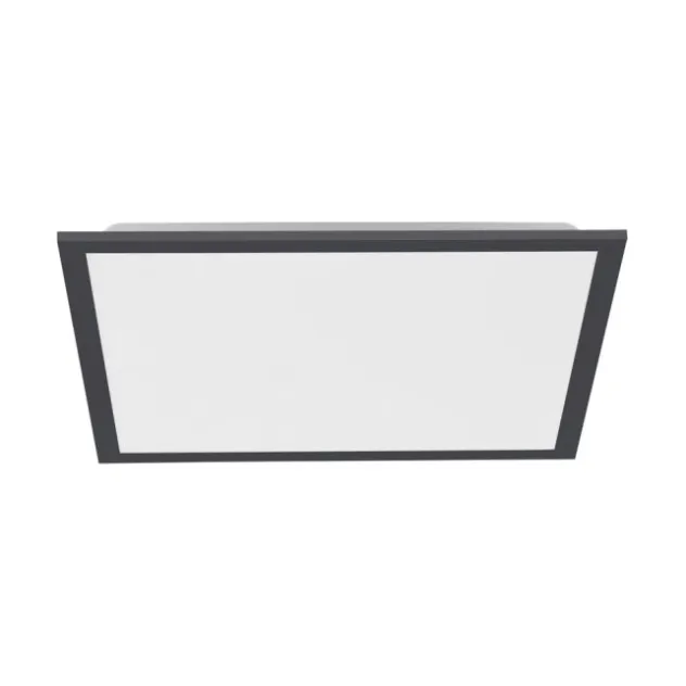 LED Panel, Rahmen schwarz, dimmbar, CCT Lichtfarbsteuerung, quadratisch