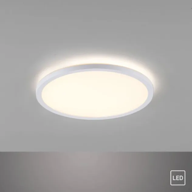 LED Panel rund, flache Deckenleuchte, Backlight, Deckenlampe,