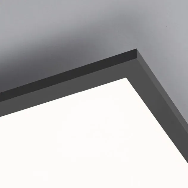 LED Panel, schwarz, 100x25cm, CCT Farbsteuerung, dimmbar, Fernbedienung