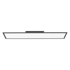 LED Panel, schwarz, 100x25cm, CCT Farbsteuerung, dimmbar, Fernbedienung