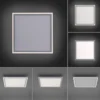LED Panel, weiß, quadratisch, CCT Farbsteuerung, dimmbar, Fernbedienung