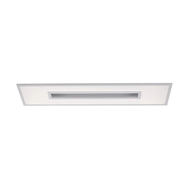 LED Panel, weiß, rechteckig, Cut Out, dimmbar, inkl. Fernbedienung, modern