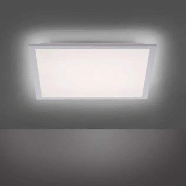 LED Panel, weiss, 45x45, Backlight, Memory Funktion, Serienschaltung