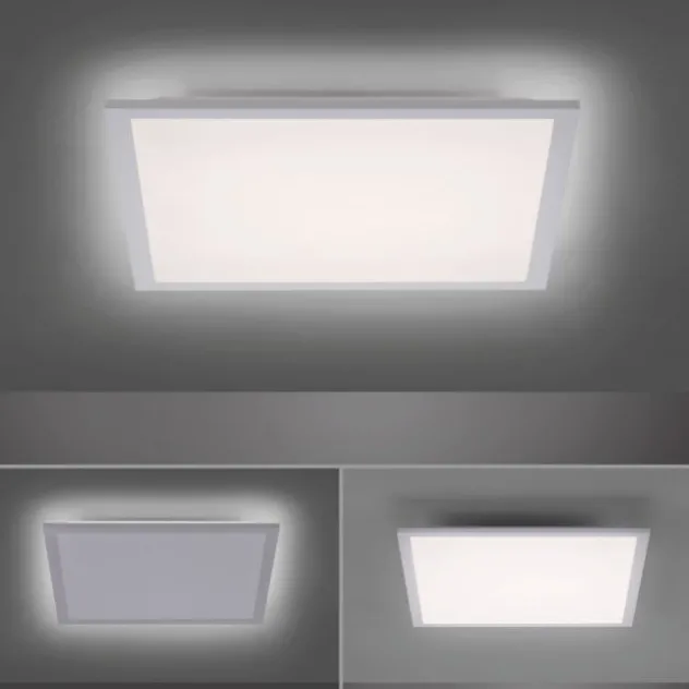 LED Panel, weiss, 45x45, Backlight, Memory Funktion, Serienschaltung