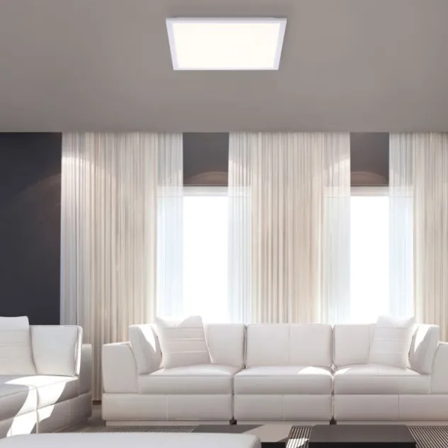 LED Panel, weiss, 45x45, Backlight, Memory Funktion, Serienschaltung