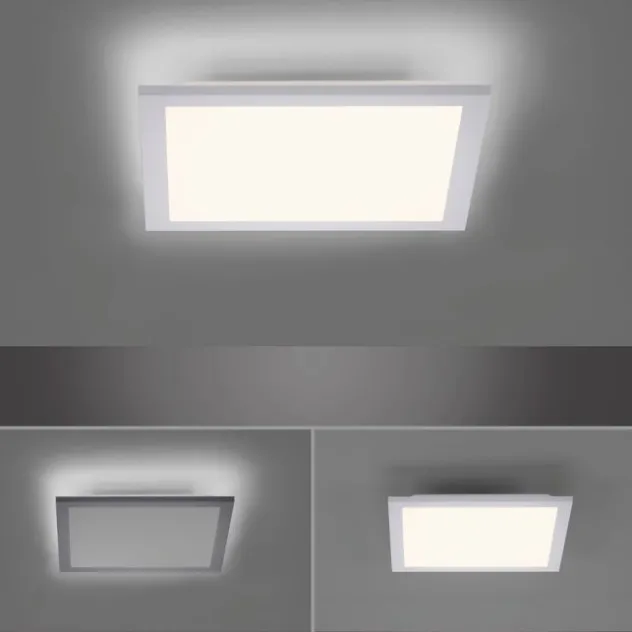 LED Panel, weiss, 29,5x29,5, 3000K warmweiss, Memory Funktion