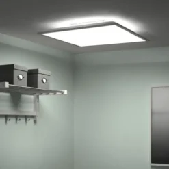 LED-Panel, weiß, 62x62cm, Backlight, dimmbar, Farbsteuerung