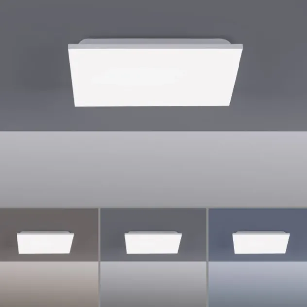 LED Panel weiß, 45x45, dimmbar, Farbtemperatursteuerung, rahmenlos