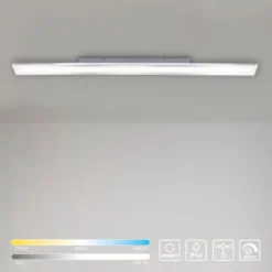 LED-Panel, 120x10cm, IP44, Badezimmer Panel, Serienschaltung, modern
