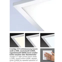 LED-Panel, 120x10cm, IP44, Badezimmer Panel, Serienschaltung, modern