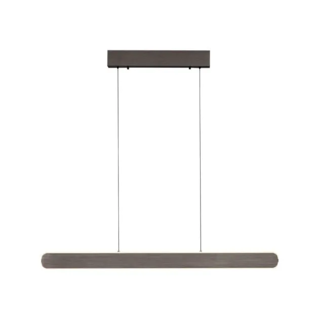 LED Pendelleuchte ADRIANA dunkel-metal-braun höhenverstellbar dimmbar