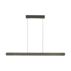 LED Pendelleuchte ADRIANA dunkel-metal-braun höhenverstellbar dimmbar