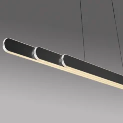 LED Pendelleuchte ADRIANA schwarz höhenverstellbar dimmbar CCT