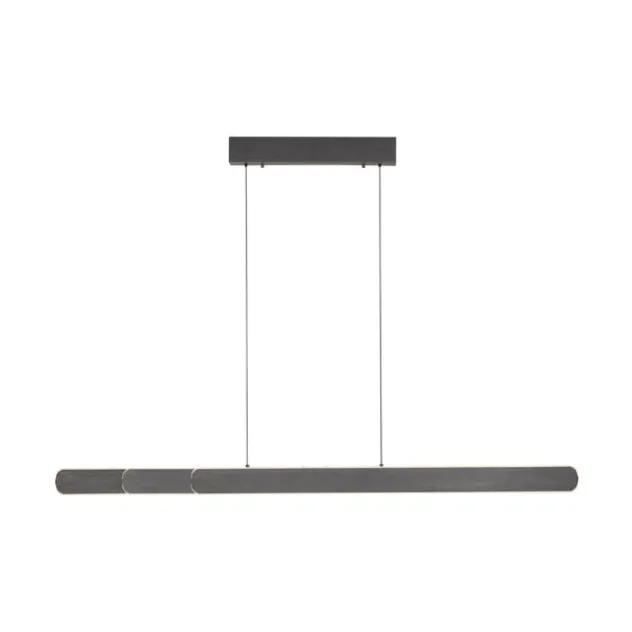 LED Pendelleuchte ADRIANA schwarz höhenverstellbar dimmbar CCT
