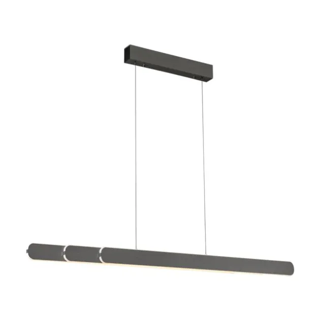 LED Pendelleuchte ADRIANA schwarz höhenverstellbar dimmbar CCT