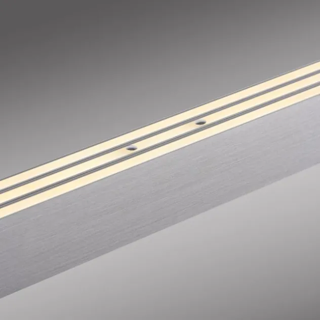 LED Pendelleuchte aluminium ADRIANA SQUARE, dimmer, ausziehbar, warm- bis kaltweiß