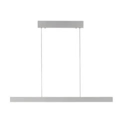 LED Pendelleuchte aluminium ADRIANA SQUARE, dimmer, ausziehbar, warm- bis kaltweiß