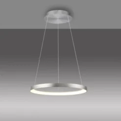 LED Pendelleuchte aluminium höhenverstellbar dimmbar Memoryfunktion