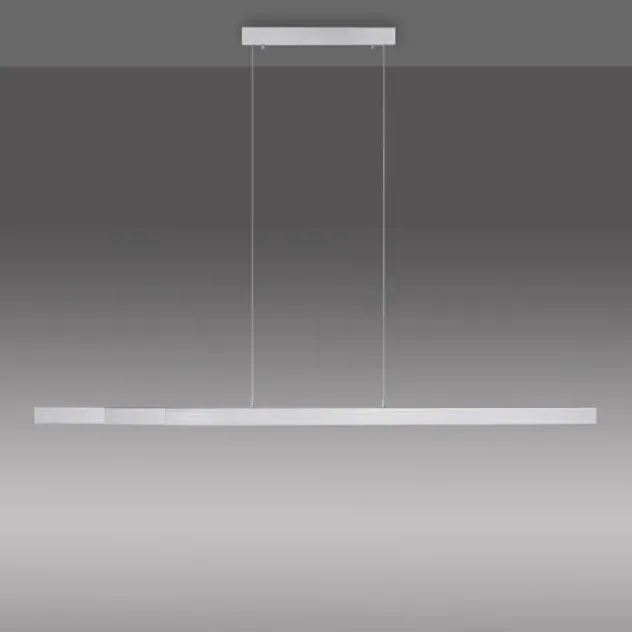 LED-Pendelleuchte, aluminium, höhenverstellbar, ausziehbar