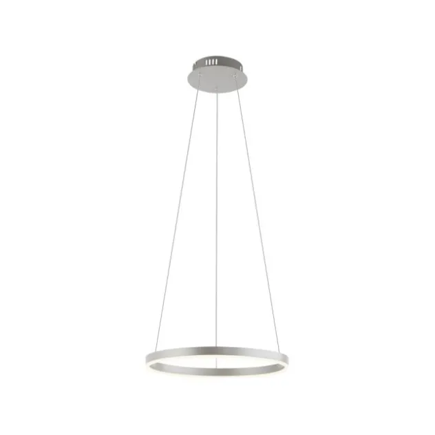 LED Pendelleuchte aluminium rund Ø40cm dimmbar Switchmo warmweiß