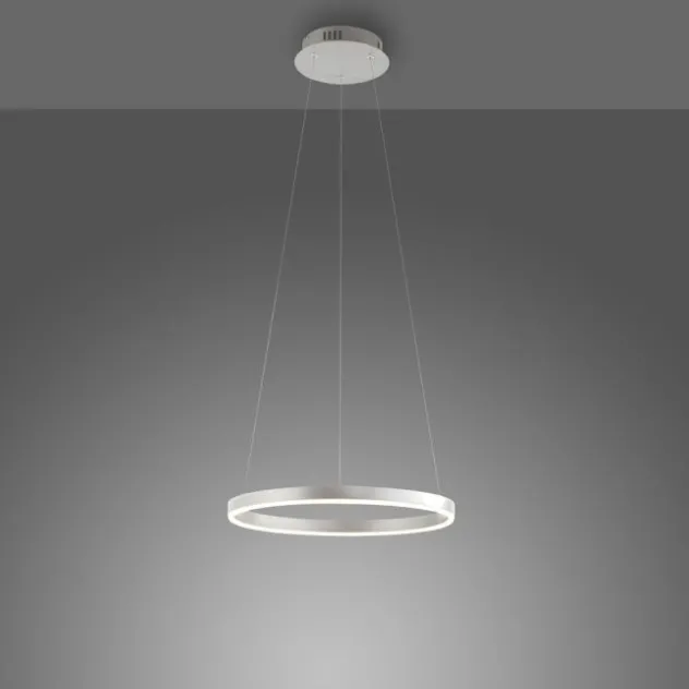 LED Pendelleuchte aluminium rund Ø40cm dimmbar Switchmo warmweiß