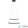 LED-Pendelleuchte anthrazit stufenlos dimmbar Memoryfunktion