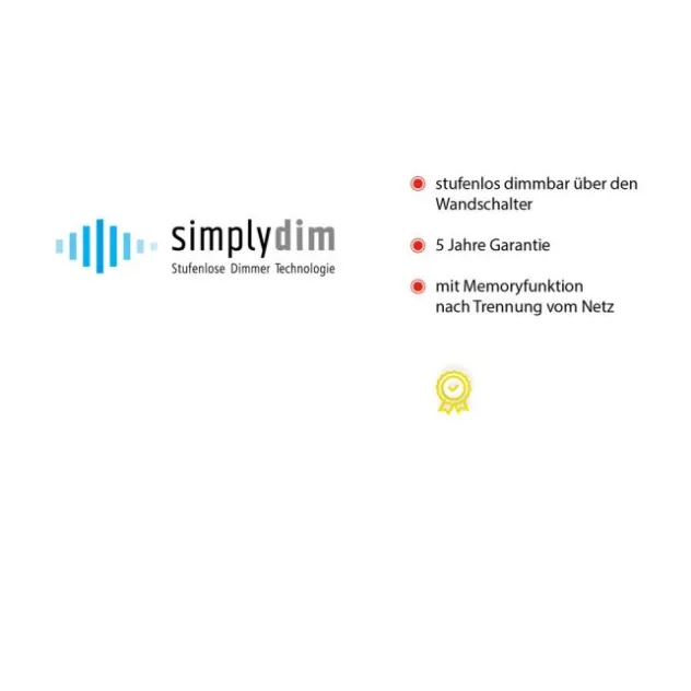 LED-Pendelleuchte anthrazit stufenlos dimmbar Memoryfunktion