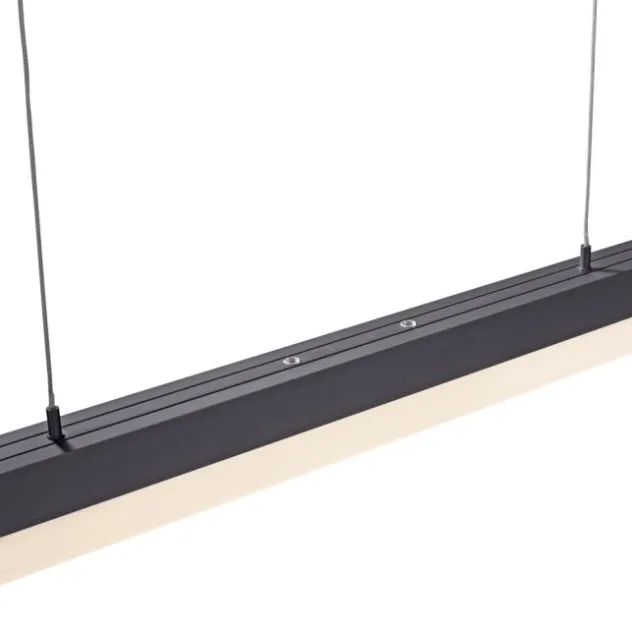 LED-Pendelleuchte, anthrazit, dimmbar, Innenleuchte, IP20,CCT