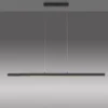 LED Pendelleuchte, anthrazit, höhenverstellbar, ausziehbar