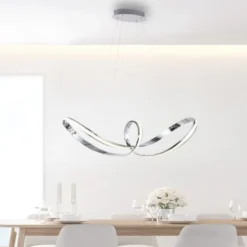 LED Pendelleuchte chrom dimmbar per Simplydim Memoryfunktion