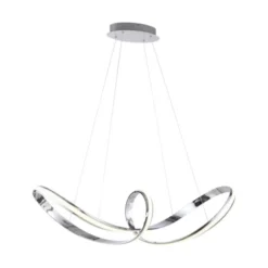 LED Pendelleuchte chrom dimmbar per Simplydim Memoryfunktion