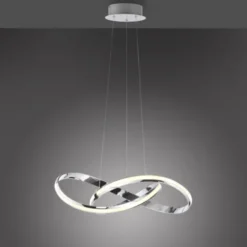 LED Pendelleuchte chrom dimmbar Memoryfunktion modern