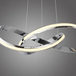 LED Pendelleuchte chrom dimmbar Memoryfunktion modern