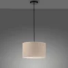 LED Pendelleuchte GREEN beige Cord Lampenschirm Esszimmer Küche