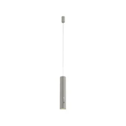 LED Pendelleuchte greige höhenverstellbar magnetischer Kopf Akku
