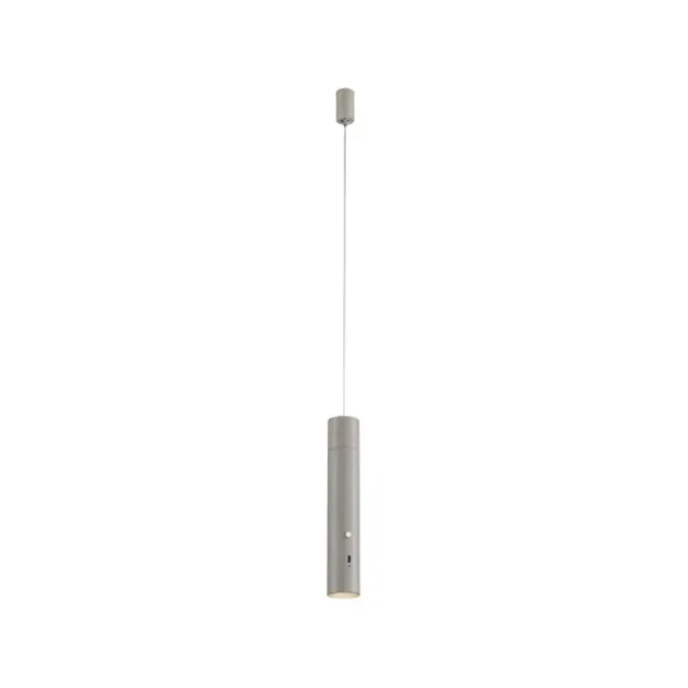 LED Pendelleuchte greige höhenverstellbar magnetischer Kopf Akku