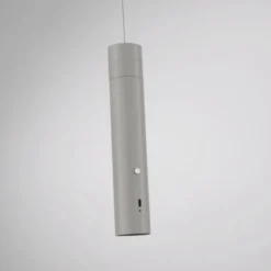 LED Pendelleuchte greige höhenverstellbar magnetischer Kopf Akku