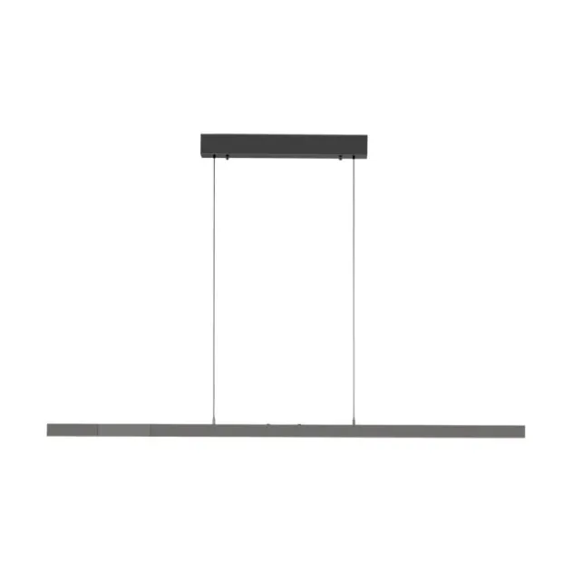 LED Pendelleuchte mit Comfort Lift, anthrazit, höhenverstellbar, ausziehbar